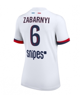 Billige Fotballdrakt Paris Saint-Germain Illia Zabarnyi #6 Replika Bortedrakt Dame 2025-26 Kortermet Billige Fotballdrakt Paris Saint-Germain Illia Zabarnyi #6 Replika Bortedrakt Dame 2025-26 Kortermet